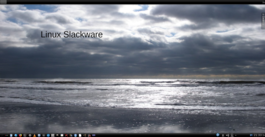 Image de fond slackware